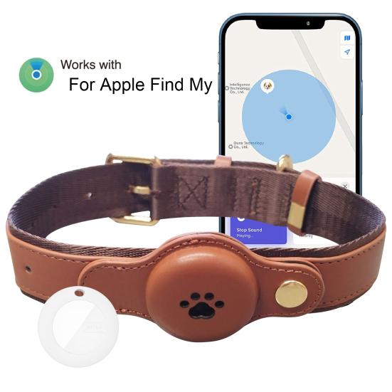 Водонепроницаемый ошейник с GPS-трекером для собак для IOS, легкий, длительный срок службы батареи, анти-потерянный локатор для домашних животных в режиме реального времени, подходит для маленьких, средних и больших собак