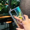 Подходит для Samsung S25ultra Пуховая пряжа Магнитная адсорбция Чехол для мобильного телефона Градиент S25edge Цветное покрытие S24 Лазерный Цветной Противоударный