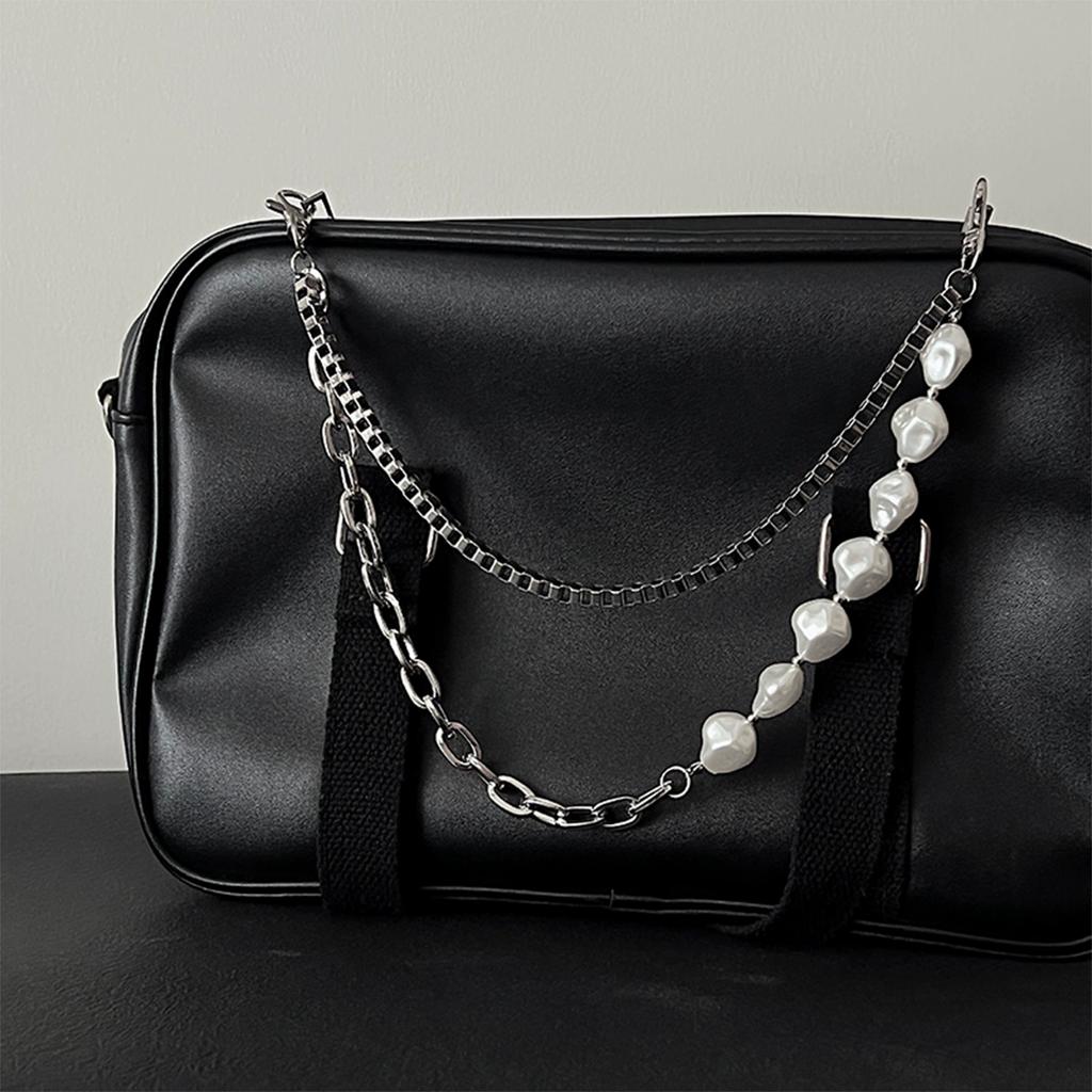 Простая цепочка на талию для женщин, темпераментная, с жемчугом, U-образная, цепочка на талию, хип-хоп, рок, индивидуальность, джинсовая цепочка, аксессуары