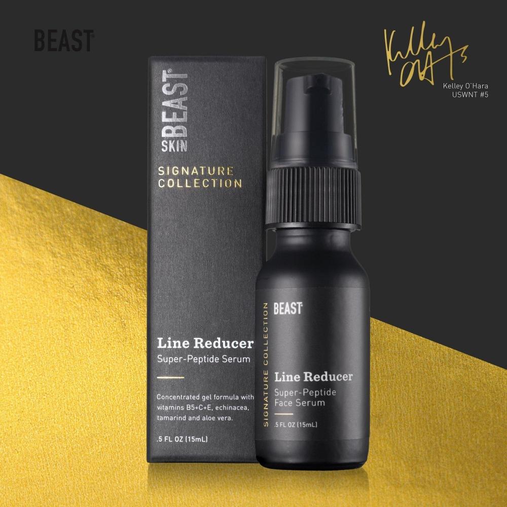 Beast Signature COllectiOn Сыворотка для уменьшения морщин с суперпептидами Kelley O Hara 0,5 унции
