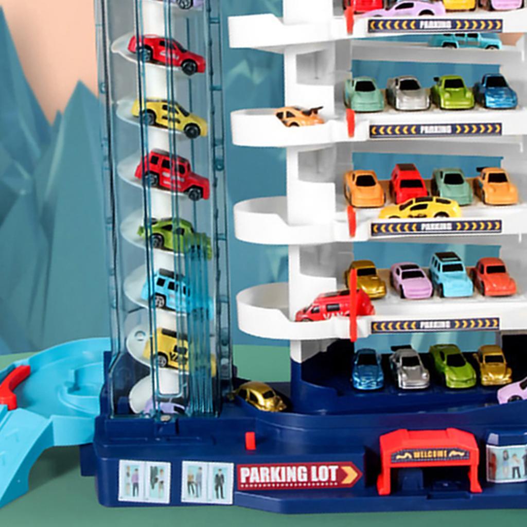 Игрушка для автомобильных рельсов Гибкая гравитационная горка Приключение Подарок на день рождения Игрушка для электромобиля