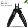 Диагональные плоскогубцы Мини-резаки для проводов 3,5-дюймовые диагональные кусачки Провода Изолирующая резиновая ручка Модель плоскогубцы