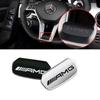Car Metal Stickers Car Steering Wheel Emblem Badge For Mercedes Benz AMG W206 W204 W205 W212 W213 W221 W222 W223 W251 W464 GLE o2