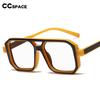54605 Большой размер квадратная оправа для очков для женщин и мужчин оптические компьютерные оправы для офисных украшений поддельные очки