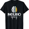 Футболка Neurospicy Винтажная одежда Кавайная одежда Манга