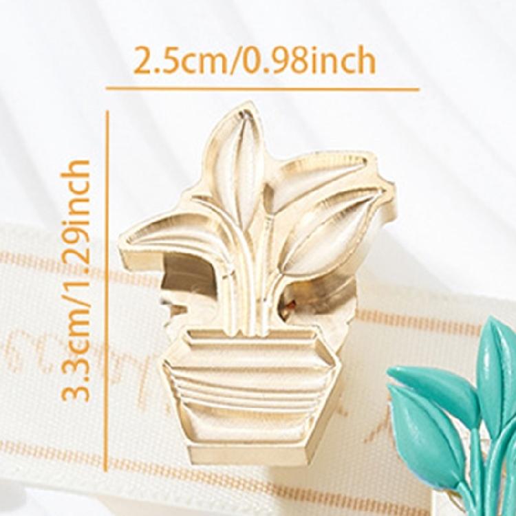 Envelope Emboss Wax Seal Stamp Head Removable Sealing Brasses Stamp Head Gift