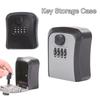 Locking Turn Knob Key Storage Case 4 Digit Code Outdoor Key Boxes New Password Key Box Outdoor Use