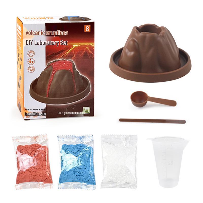 Набор для научного эксперимента «Вулканическое извержение» для детей