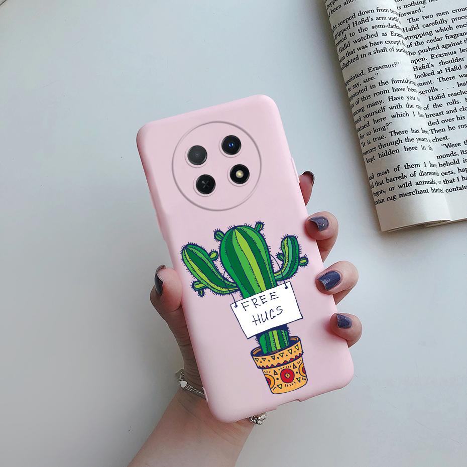 Чехол для Huawei Nova Y91 2023, милый мультяшный кот, Funda, мягкая силиконовая задняя крышка для Huawei NovaY91 Y 91 STG-LX1 STG-LX2, чехол для телефона