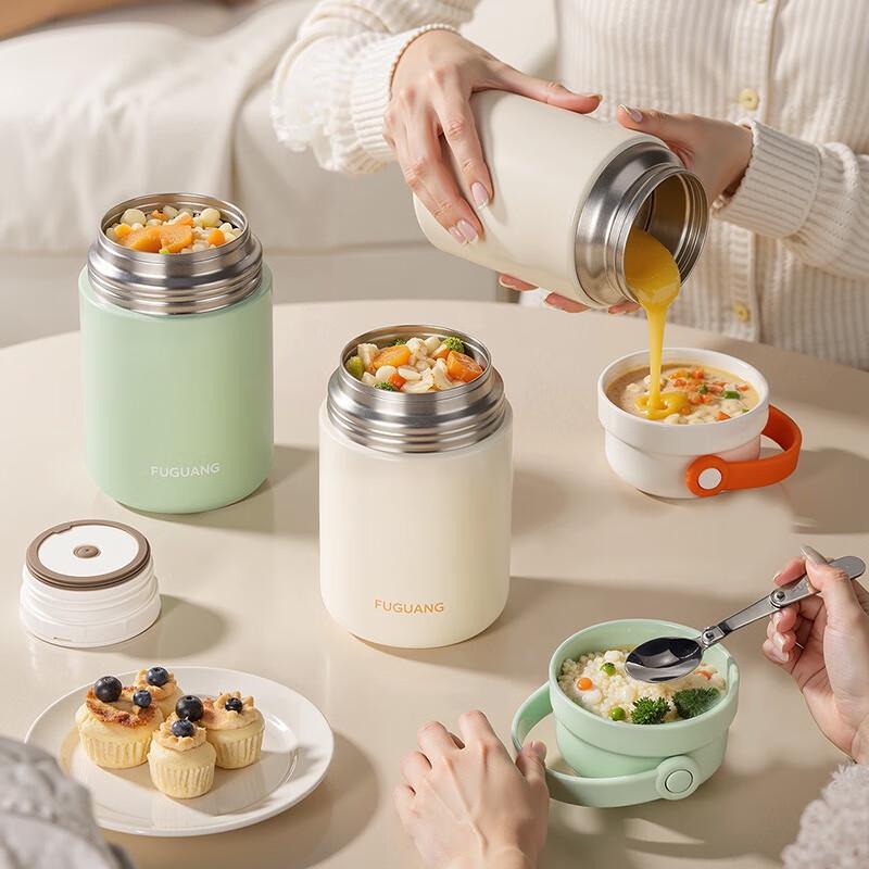 FUGUANG 316L Stainless Steel Insulated Food Jar