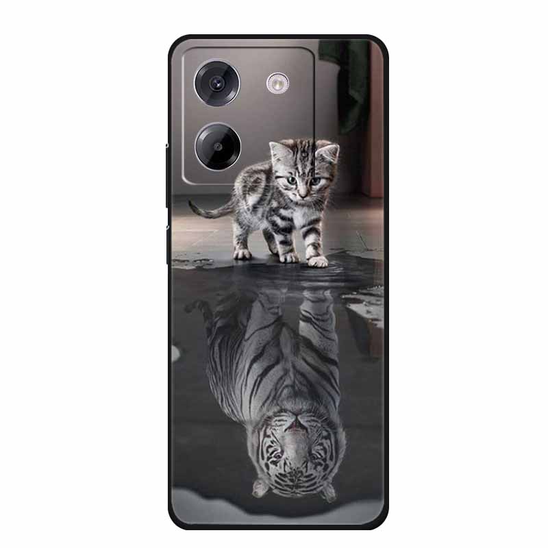 Чехол для Poco M7 Pro 5G M 7 Pro Чехол Черный Силиконовый Мягкий Задний Чехол для Xiaomi Poco M7 Pro Чехлы для Телефона Чехол M7Pro 6.67"