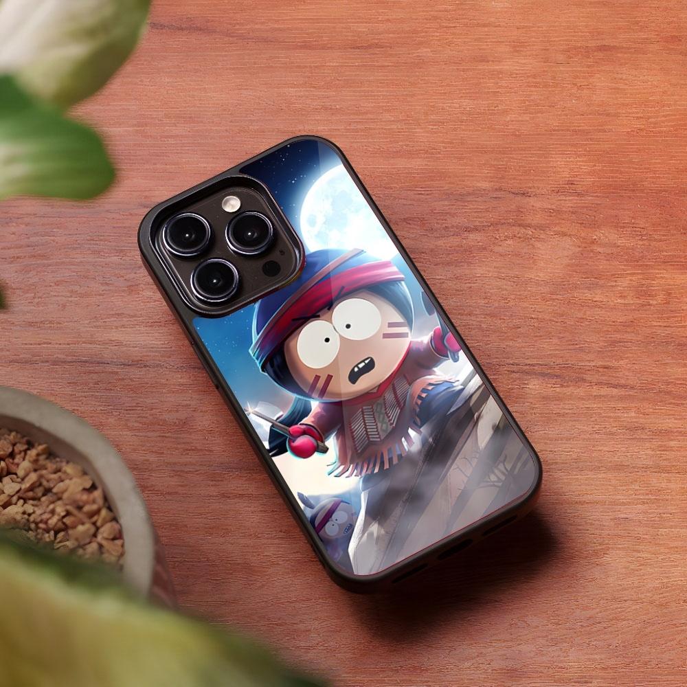Мультяшный чехол для телефона S-south Parks для Iphone 16 15 14 13 Pro Max 12 11 Mini 7 8 Plus Se Xr X Xs Fundas Оболочка PC+TPU Чехол