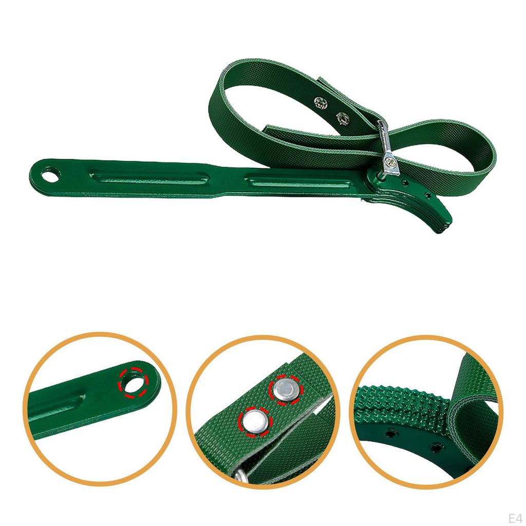 Band Wrench, Pipe Fitting Tool, Non-slip, Opener, Multi-purpose Strap Motor Engine Wrench