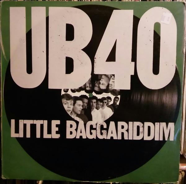 12-дюймовая пластинка UB40 Little Baggariddim SP65090 AM 1985 US Reggae Ska Dub Б/у