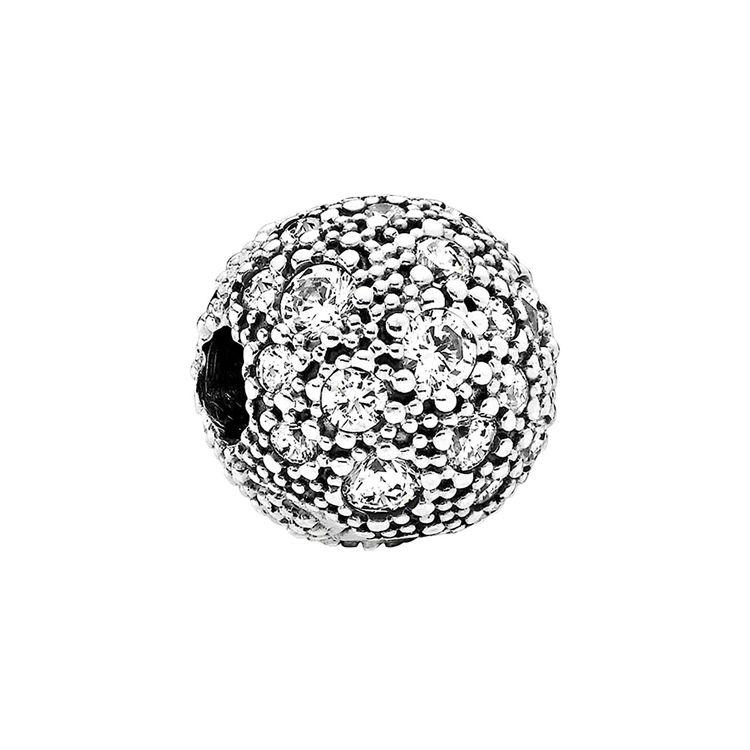 Pandora Ball Shaped Diamond Jewelry Accessory Women Jewelry Silver 791286CZ