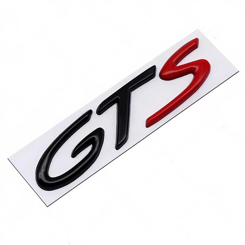 1 шт. 3D Металлические Наклейки с Эмблемой Автомобиля GTS Эмблема Крыло Боковая Задняя Крышка Багажника Наклейка Аксессуары Для 911 718 GTS Turbo 4 S