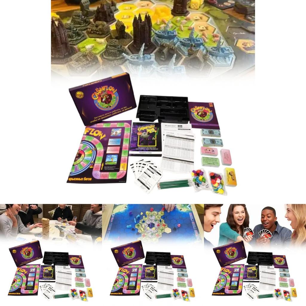 Денежный поток Карточная игра Инвестиции Финансовая Для семьи и друзей