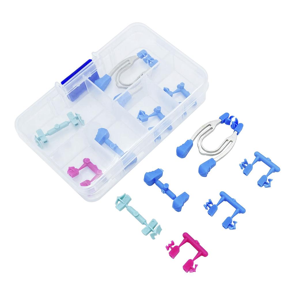 Стоматологические матрицы, секционные контурные матрицы, зажимы, клинья, металлические пружины