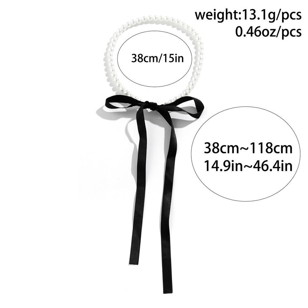 Женское ожерелье, винтажное французское длинное жемчужное ожерелье, цепочка на ключицу, цепочка на шнуровке своими руками, бархатное ожерелье