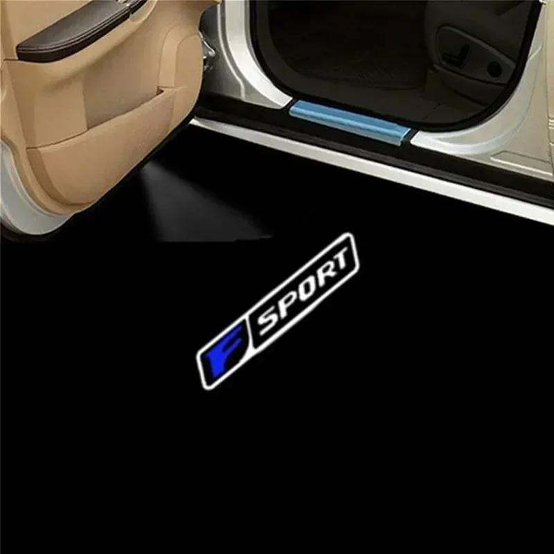 LED Car Door Projector Welcome Ghost Shadow Light Accessories For LEXUS F SPORT ES RX GX LS LX IS GS UX Series IS F IS250 IS350