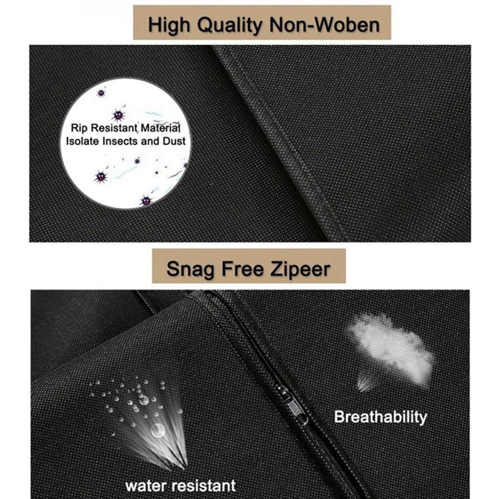 Storage Bag Suit Coat Non-woven Fabric Case Wardrobe Organizer Clothes Dust Cover Garment Bag Cover