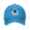 Polar Bear Lovers Unisex Women Baseball Cap Cartoon Distressed Cotton Caps Hat Vintage Outdoor Activities Snapback Cap