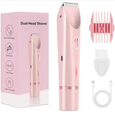 2025 Новая бритва для зоны бикини Glow Aura, бритва для тела Glowshave 2-в-1 для женщин