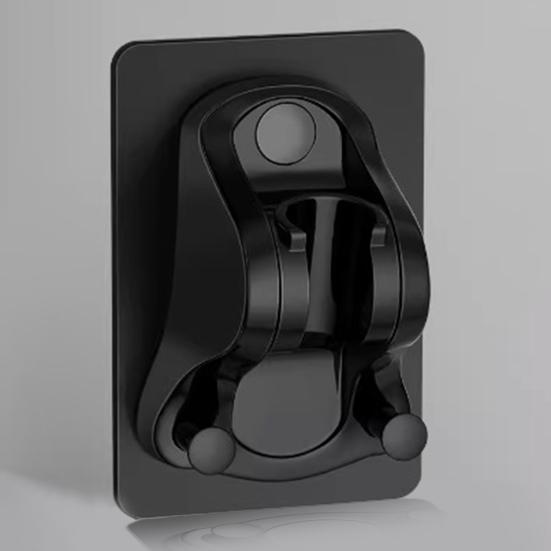 Самоклеящийся держатель насадки для душа, регулируемый настенный, водонепроницаемый, угловое крепление без сверления, универсальное для ванной комнаты