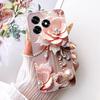 For Honor X5C Plus Case NLA-LX1 Luxury Butterfly Painted Cover Clear Silicone Case For Honor X5C X 5C HonorX5C Plus 4G Soft Bags