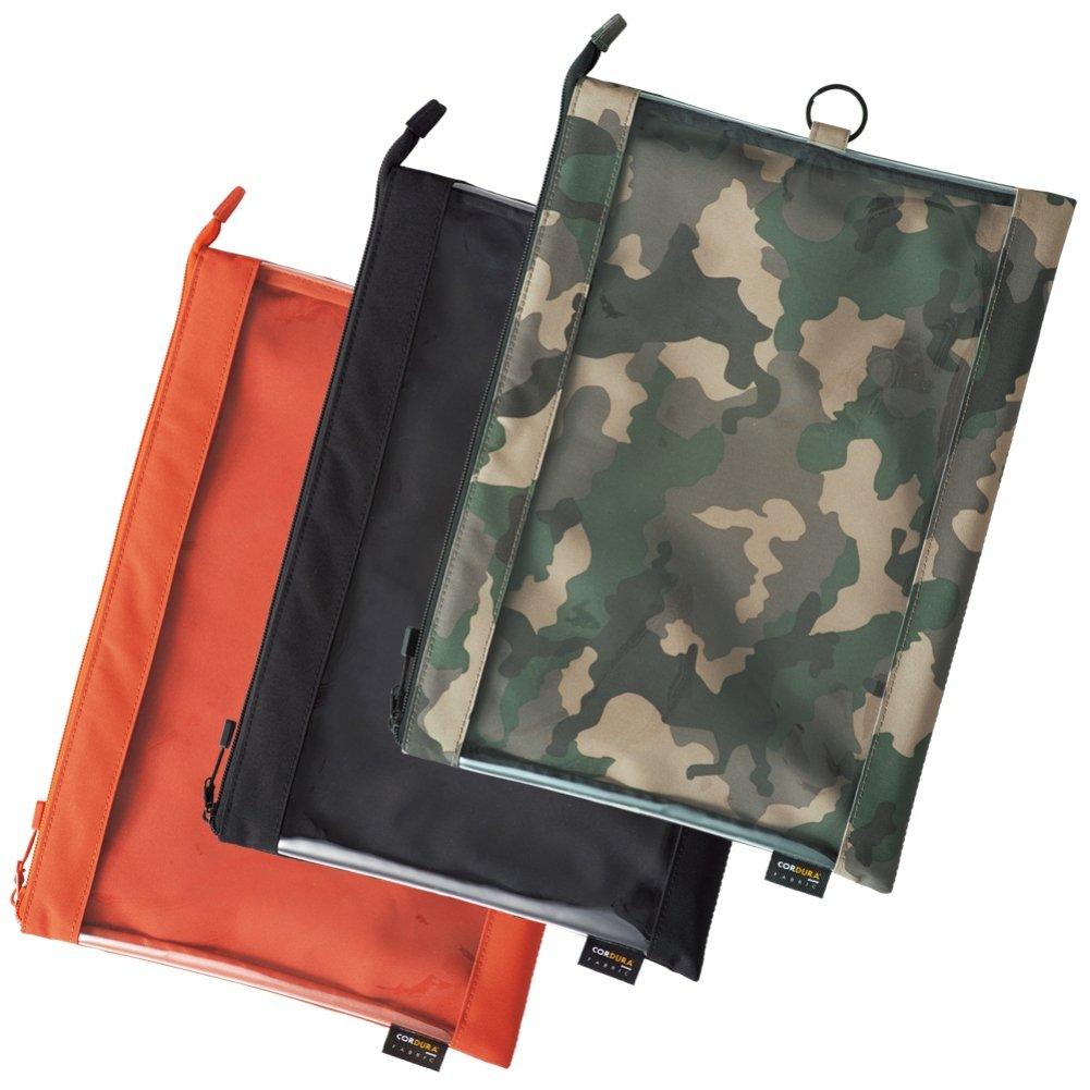 LIHIT LAB Clear Case, A4, Orange, F7575-4