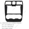 Для SUBARU FORESTER IMPREZA XV CROSSTREK WRX LEVORG 2013+ Панель для установки магнитолы DVD-плеера в приборную панель Рамка 9-дюймовая Декоративная панель для радио подходит