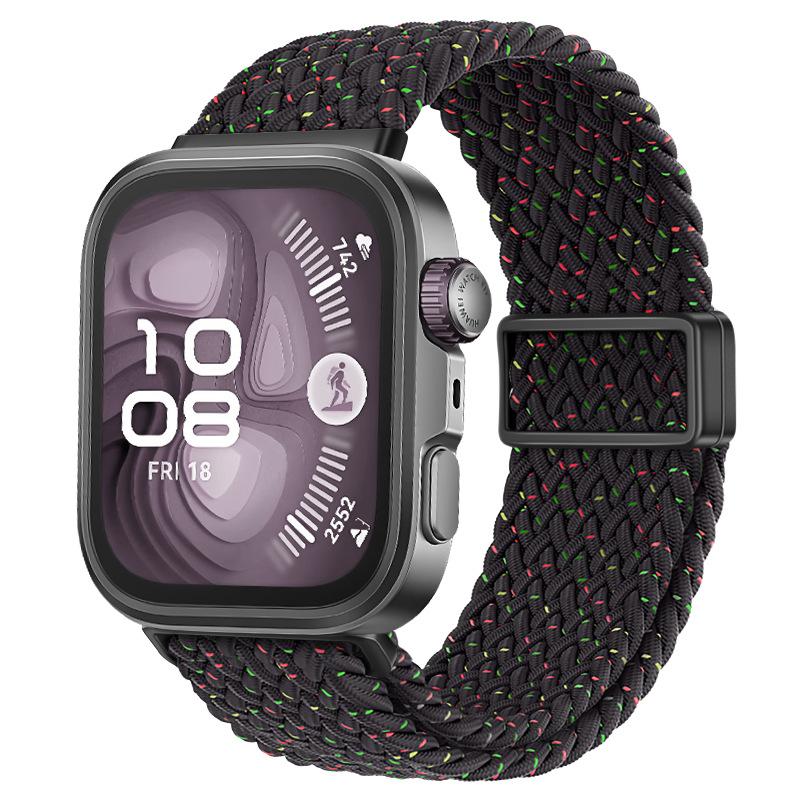 Magnetic Woven Nylon Strap for Huawei Watch Fit3/4/4 Pro/5/5 Pro Wristband Bracelet for Huawei Watch Fit 5 Watchband Accessories