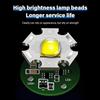 High Power Hand P50 LED Flashlight Built-in Battery USB Rechargeable Outdoor Camping Light Portable Torch Emergency Lighting