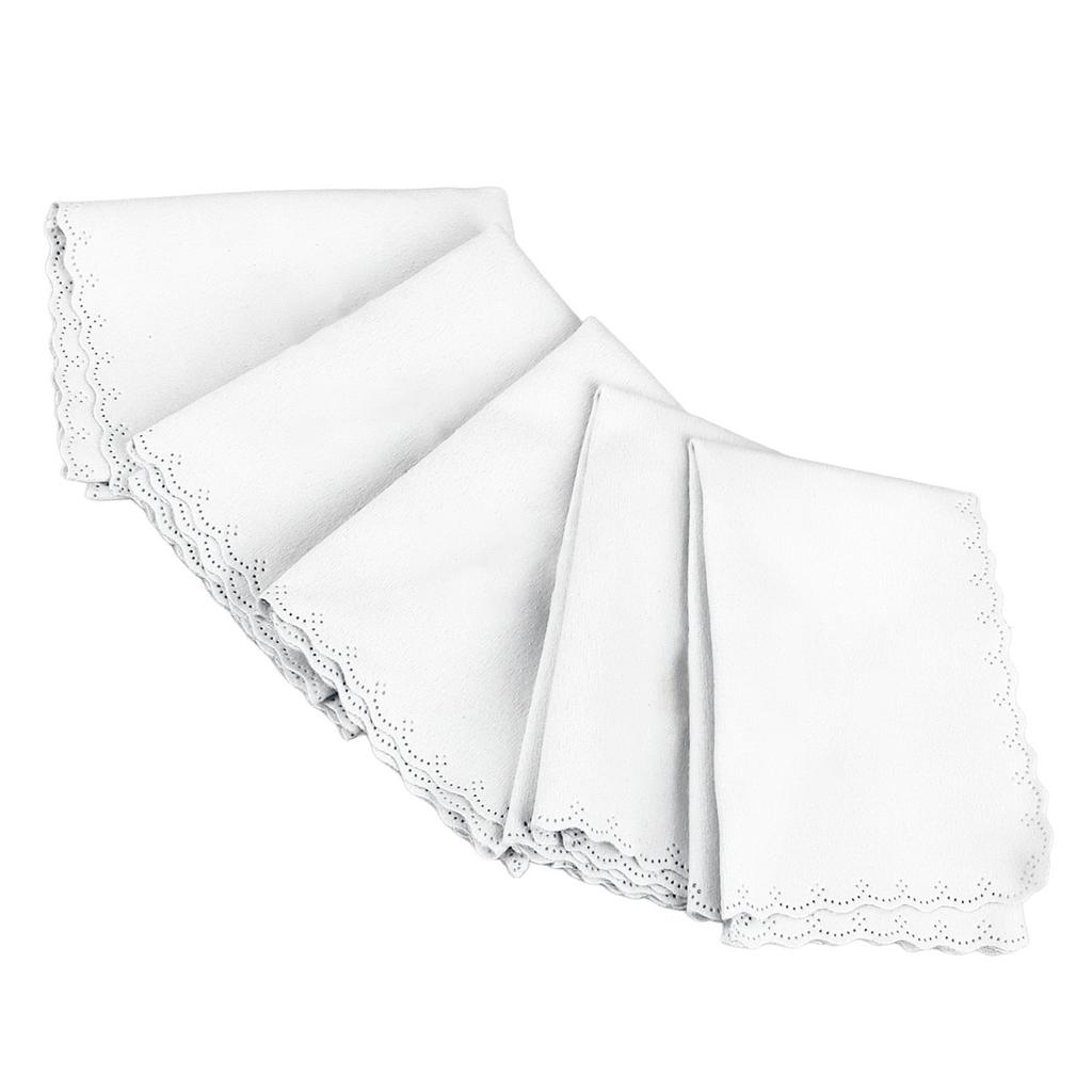 5PCS Piano Cleaning Cloth Musical Instruments Polishing Cleaning Cloth for Guitar Bass Violin