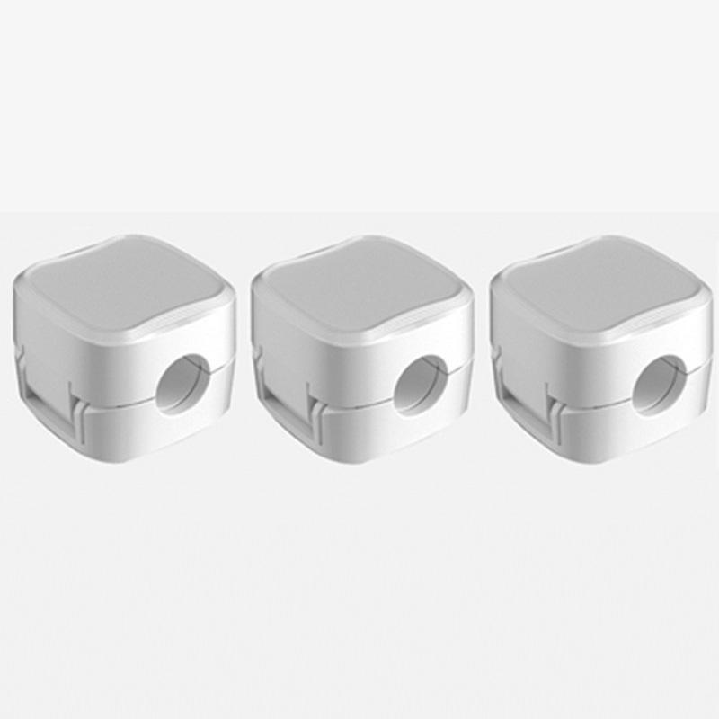 1/3/6PCS Magnetic Cable Clips Cable Smooth Adjustable Cord Holder Under Desk Cable Management Wire Keeper Cable Organizer