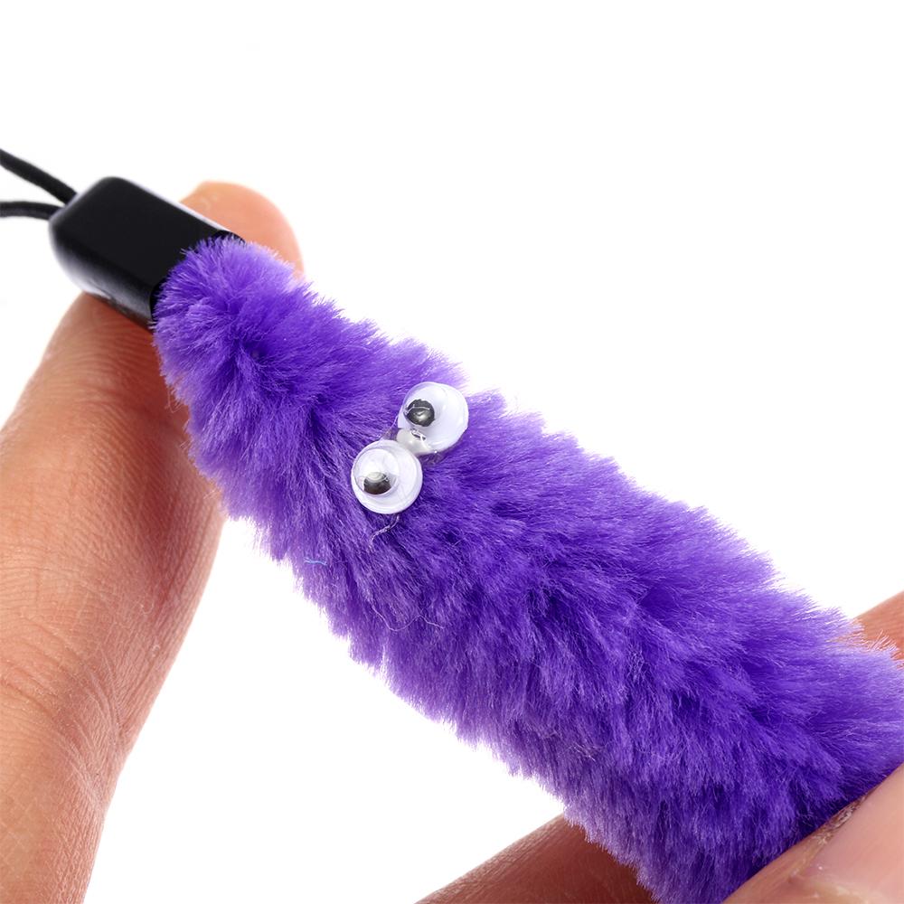 Gift Playing Pet Accessories plush caterpillar cat teaser Cat Funny Wand Pet toy