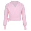 Kids Ballet Knit Wrap Sweater Girls Winter Autumn Warm Sweaters Long Sleeve Cardigan Warm Up Shawl Gymnastics Dance Jacket