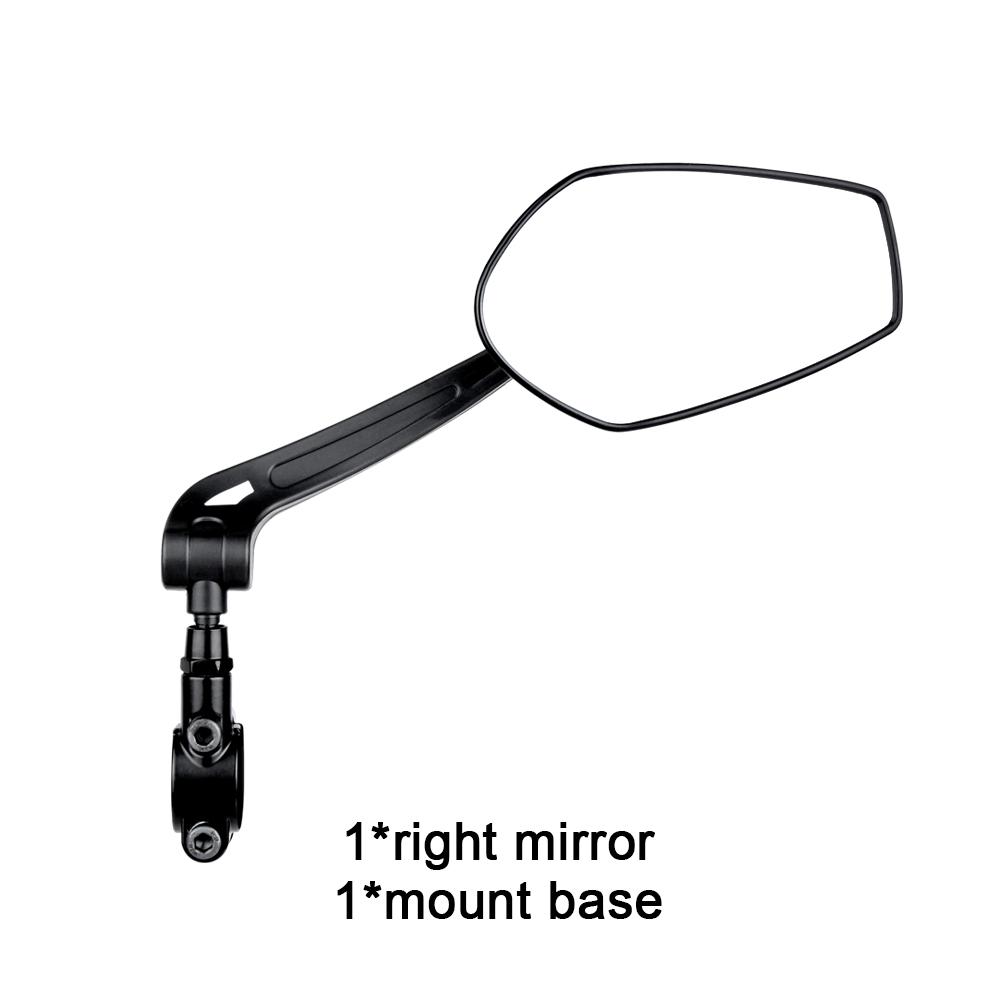 EasyDo Bicycle Rearview Handlebar Mirrors 360 Degree Rotate Cycling Rear View MTB Bike Handle Rearview Mirror