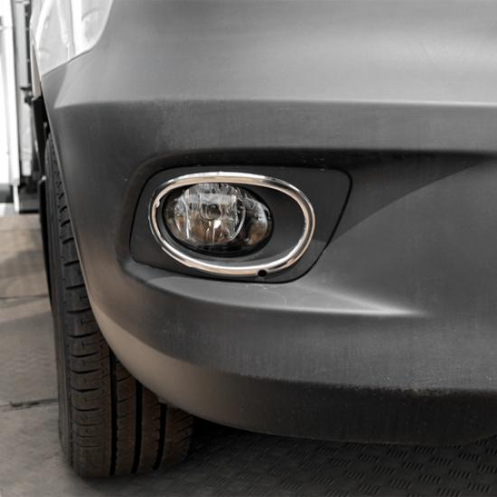 Stainless Steel Chrome Fog Light Cover Fit Mercedes-Benz Sprinter (2014-2018)