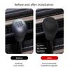 Silicone Gear Car Manual Auto Shift Knob Cover Non Slip Lever Shifter Knobs Case Protector Stick For Toyota HiAce COASTER COSTA