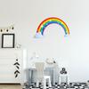 Детская комната Съемный красочный радужный узор для украшения дома Наклейка на стену Самоклеящаяся наклейка на стену
