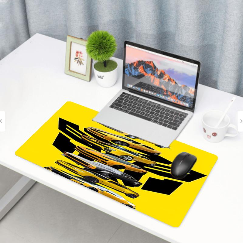 Bumblebee Print Mouse Pad, Anti‑Slip Desktop keyboard Mat, for PC Laptop Gaming Working Daily Use, Cool Festival Surprise Gift