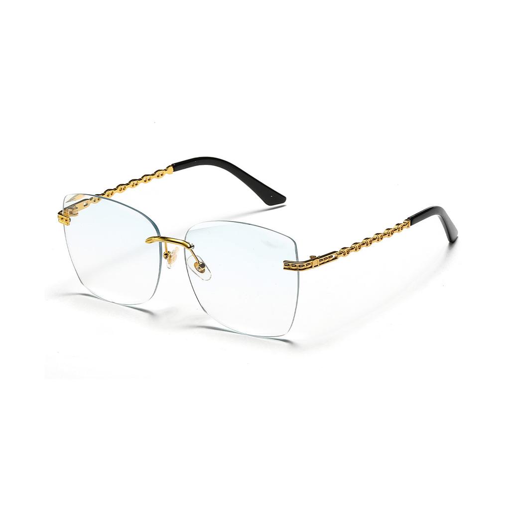 Солнцезащитные очки без оправы, квадратные солнцезащитные очки с большой оправой, закрывающие лицо для женщин, изысканные солнцезащитные очки с большой оправой для мужчин