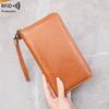 New Anti-theft Brush Women's Wallet Large Capacity Clutch Bag Retro Multi-card Long Wallet