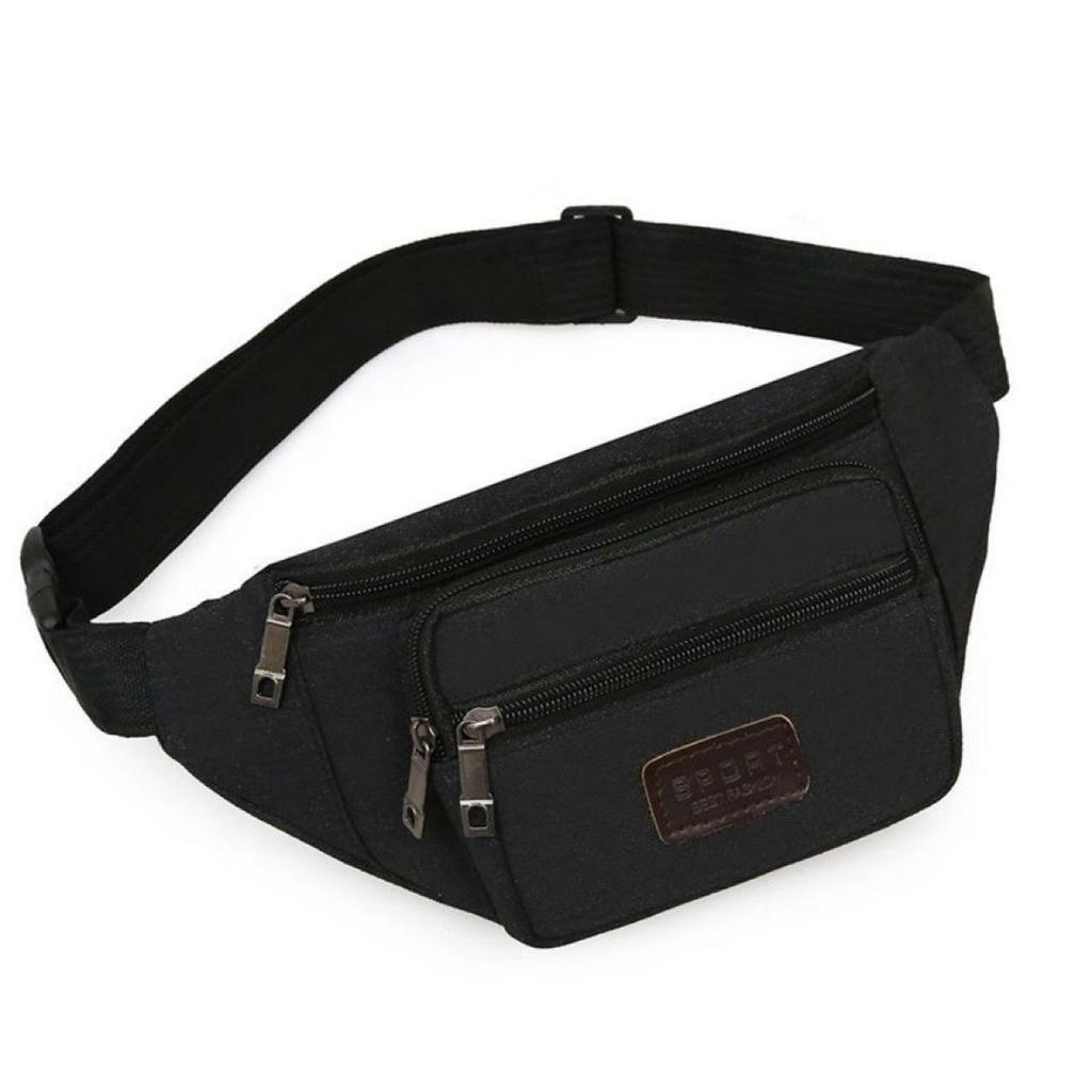 Корейская холщовая утолщенная поясная сумка и кошелек для мобильного телефона