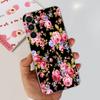For Samsung Galaxy A24 4G Case Fashion Blue Butterfly Clear TPU Bumper Soft Fundas For Samsung A24 4G A 24 GalaxyA24 Phone Cover