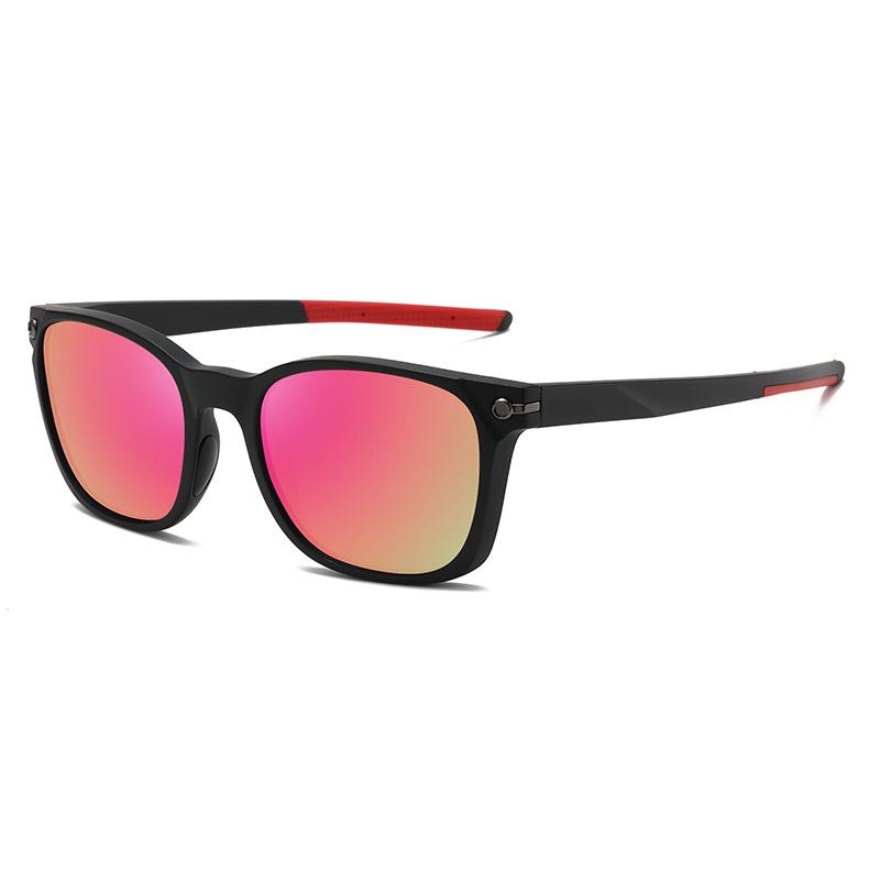Fashion Polarized Dual Color Injection Molded Sunglasses Men Women Outdoor Cycling Sports Luya Night Vision Goggles Cross-border Glasses