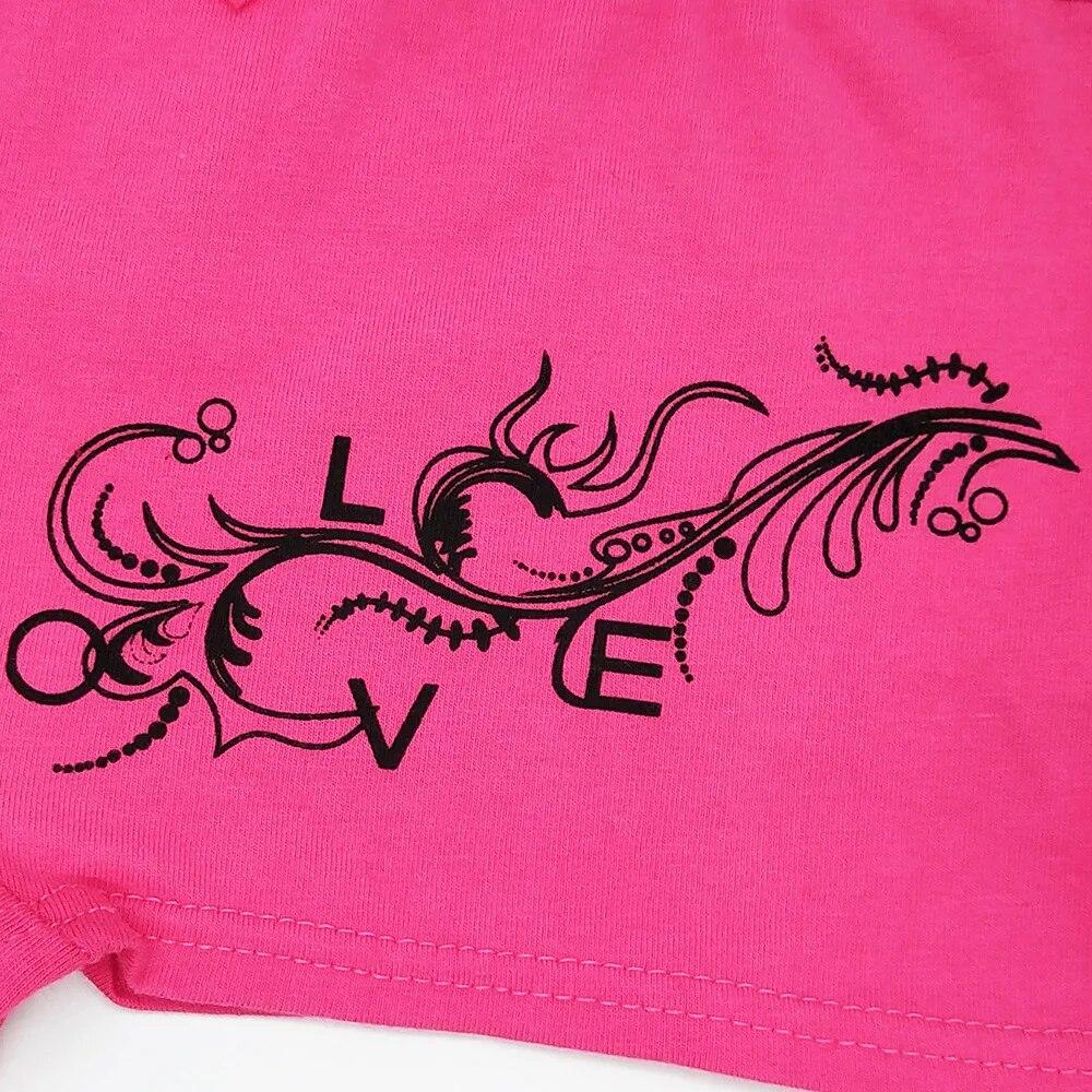 Нижнее белье, женские хлопковые боксеры, шорты, женские трусики, шорты для мальчиков с цветочным принтом, трусики, нижнее белье, интимное белье, 6 шт./лот