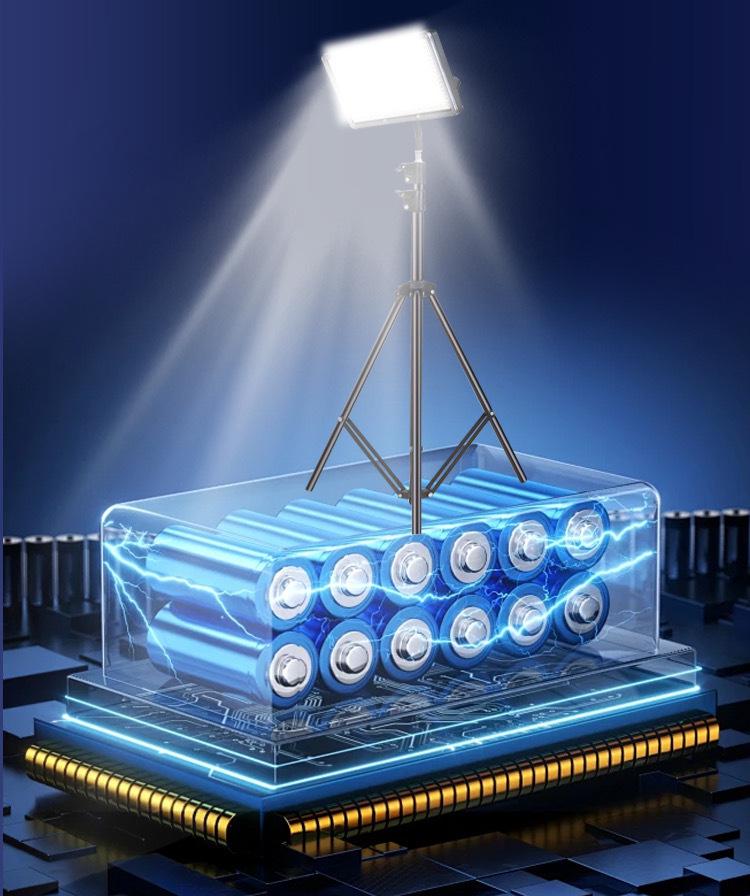 Перезаряжаемый светодиодный аварийный и заполняющий свет для улицы, кемпинга и ночных рынков