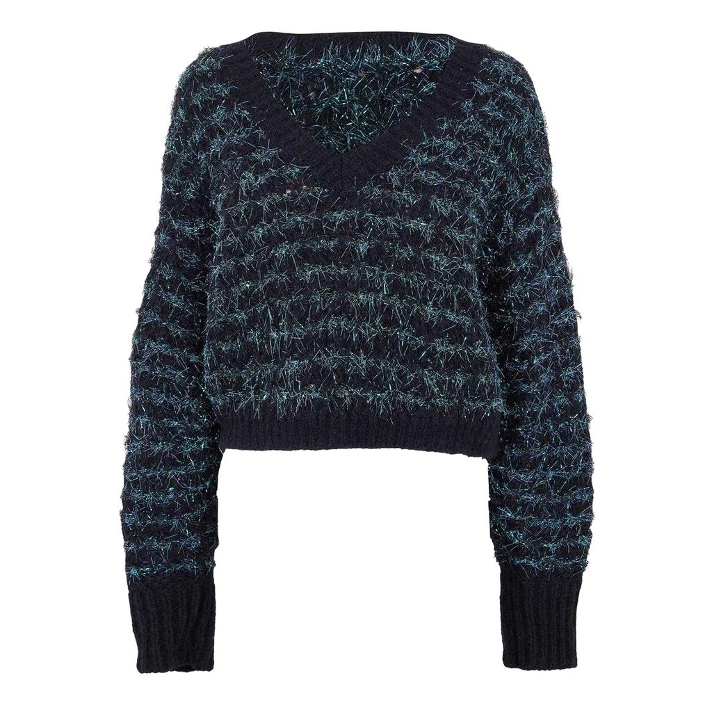 Boss Womens/Ladies Metallic Thread Regular Long-Sleeved Sweater Top